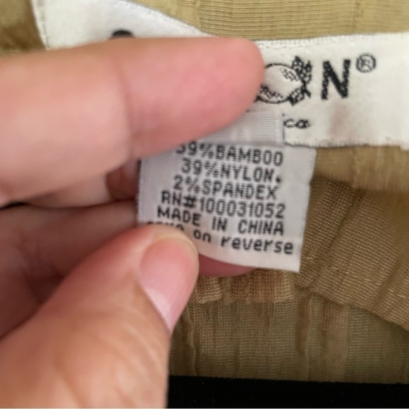 Citron Santa Monica Jacket TopYellow Asian Embroidered Dragon Floral Sz M B1 - Picture 4 of 15